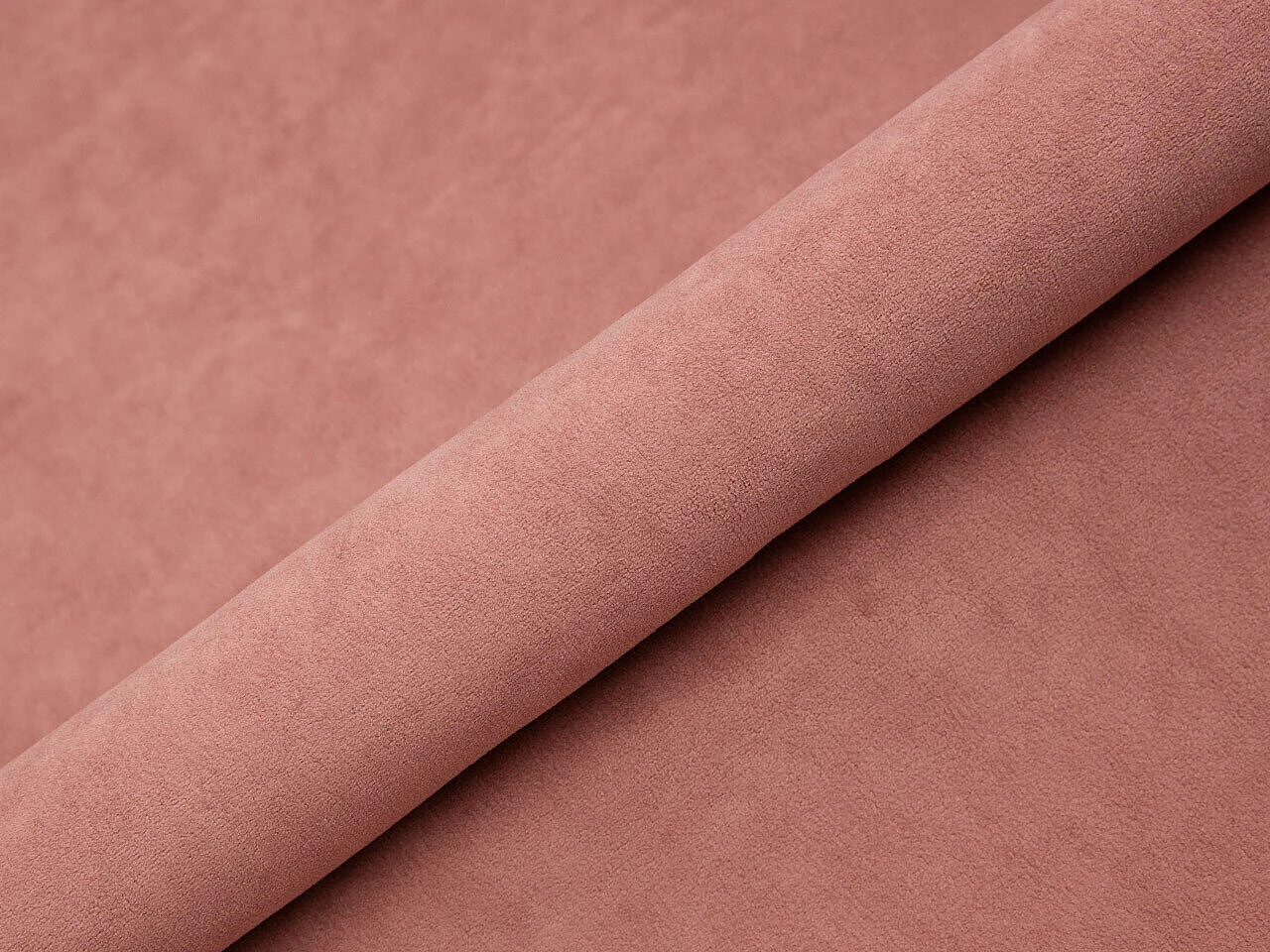 Canapé convertible 2 places en tissu rose COLUMBUS 85x145x98 cm