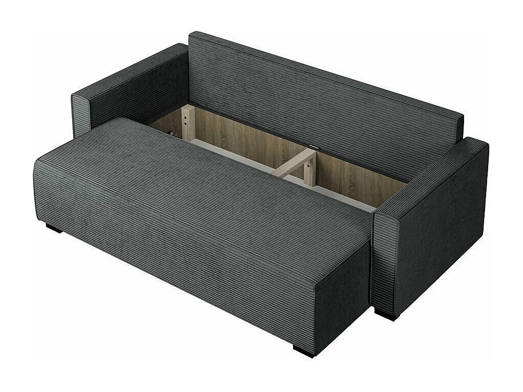 Divano letto Stamford 105, Con, 90x216x92cm