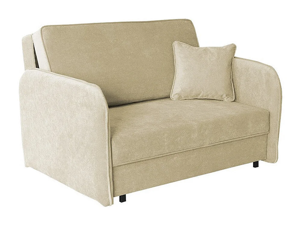 Sofá-cama Columbus 124, Almacenaje, 85x127x98cm, Muebles ya montados