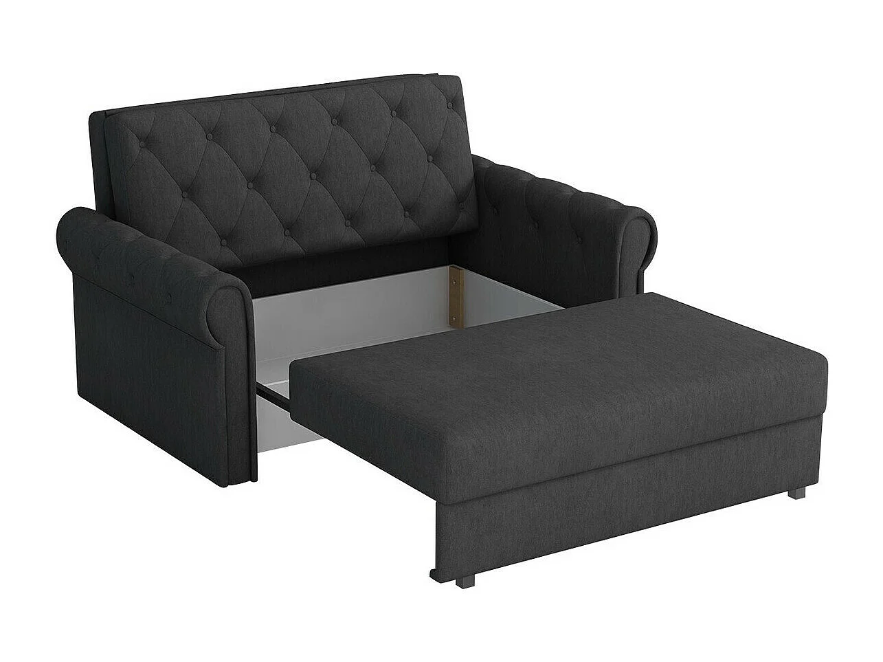 Divano letto Columbus 199, Con, 85x148x98cm, Mobile già assemblato