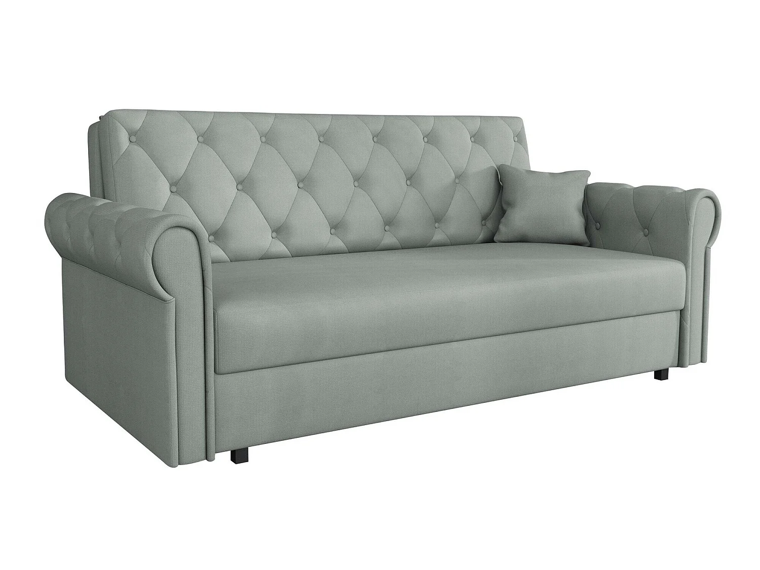 Sofá cama Aelara IV, Almacenaje, Muebles ya montados, 9x19x10cm