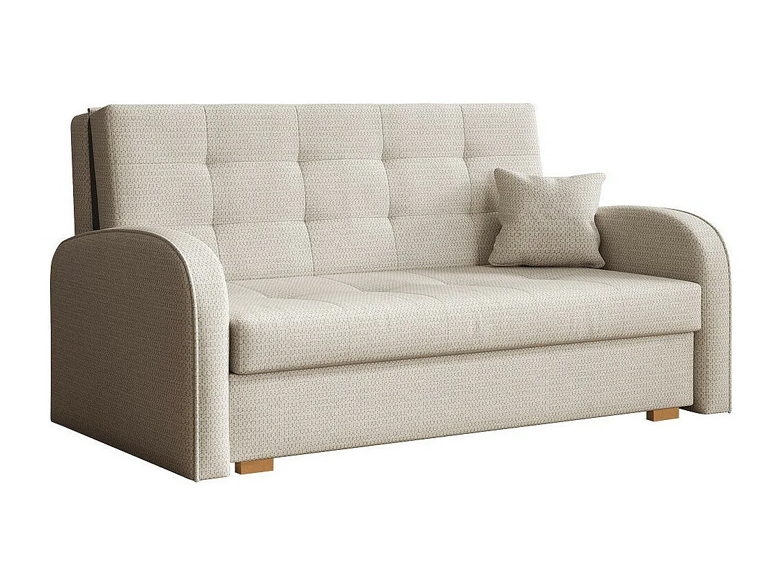 Canapé convertible Columbus 116, Disponible, 85x153x98cm, Mobilier déjà assemblé