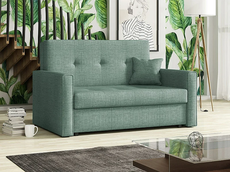 Canapé convertible Columbus 105, Disponible, 85x133x98cm, Mobilier déjà assemblé