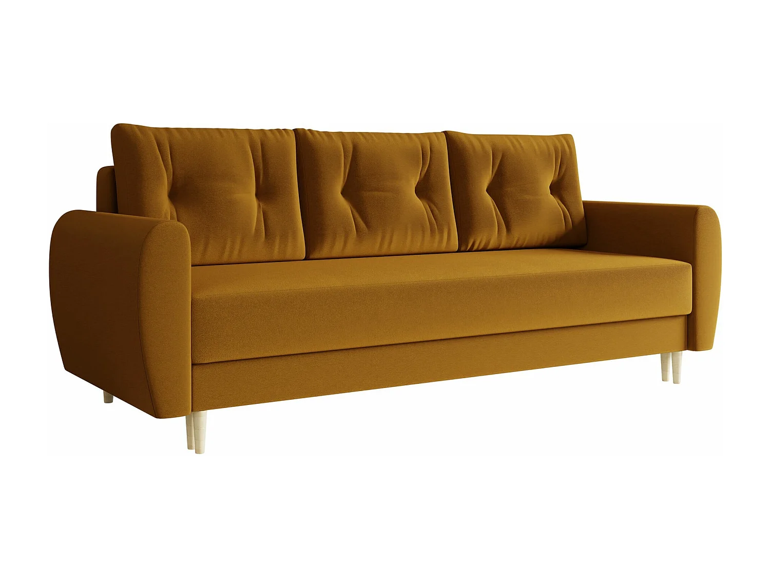 Sofá-cama Memphis 143, Almacenaje, 95x227x82cm