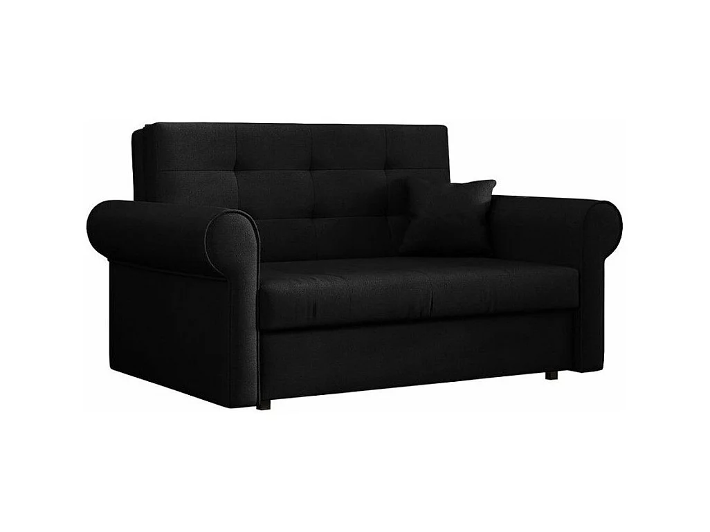 Canapé convertible Columbus 128, Boîte de literie, 85x148x98cm, Mobilier déjà assemblé