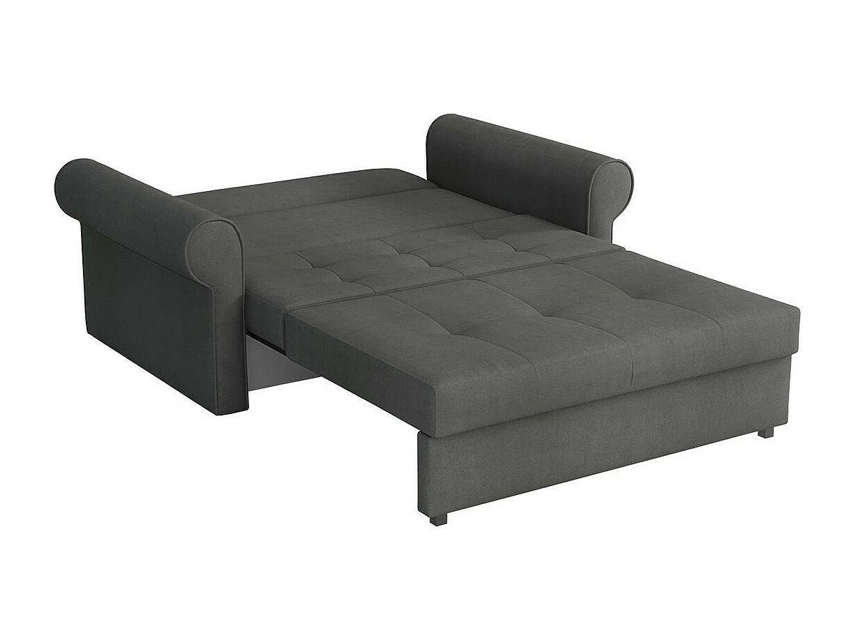 Canapé convertible Columbus 128, Boîte de literie, 85x148x98cm, Mobilier déjà assemblé
