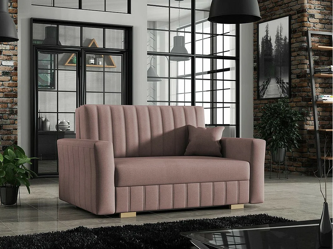 Sofá cama Orinen II, Almacenaje, 85x145x98cm, Muebles ya montados