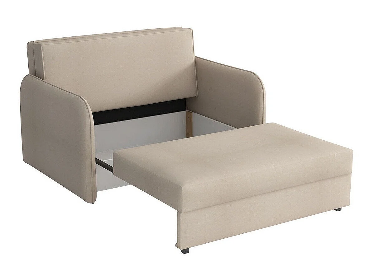 Sofá cama Lirael II, Almacenaje, 85x127x98cm, Muebles ya montados