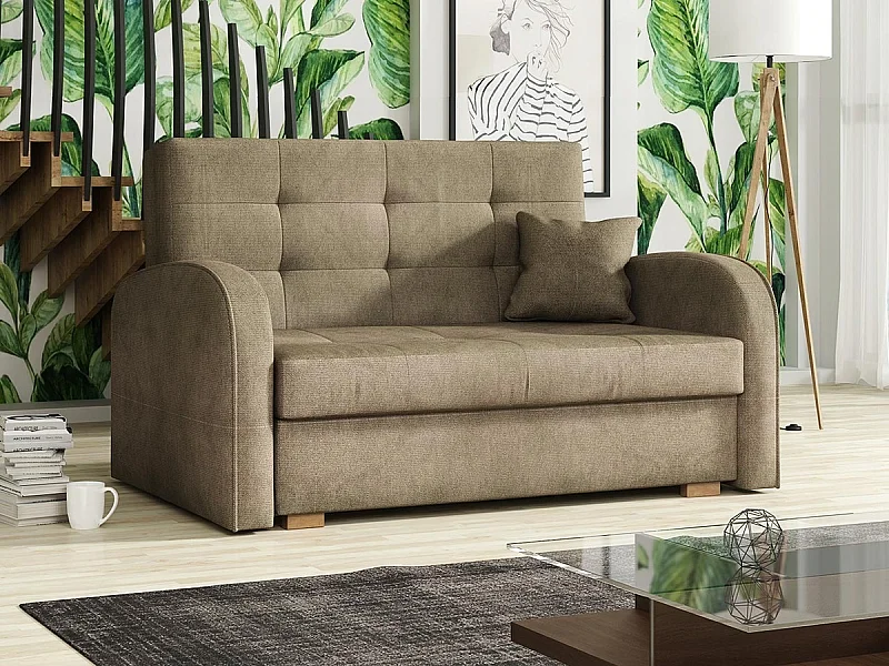 Canapé convertible Columbus 115, Disponible, 85x133x98cm, Mobilier déjà assemblé