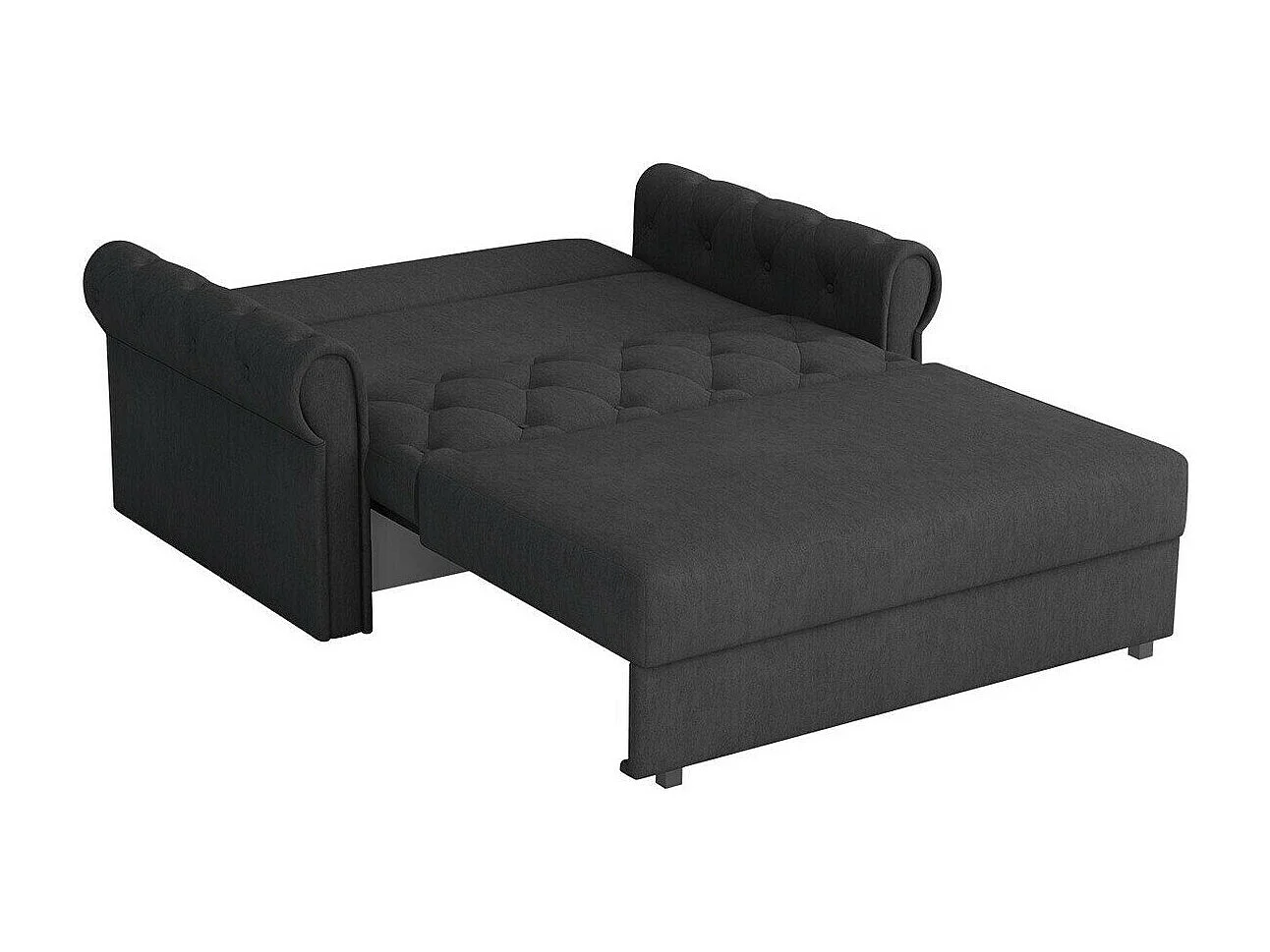 Sofá-cama Columbus 199, Almacenaje, 85x148x98cm, Muebles ya montados