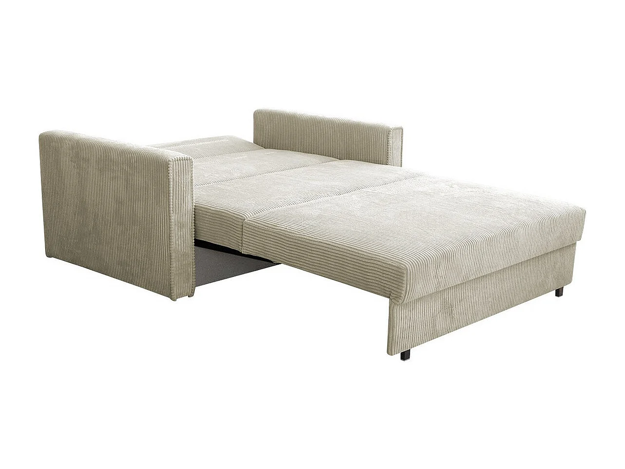 Canapé convertible Columbus 189, Boîte de literie, 85x133x98cm, Mobilier déjà assemblé