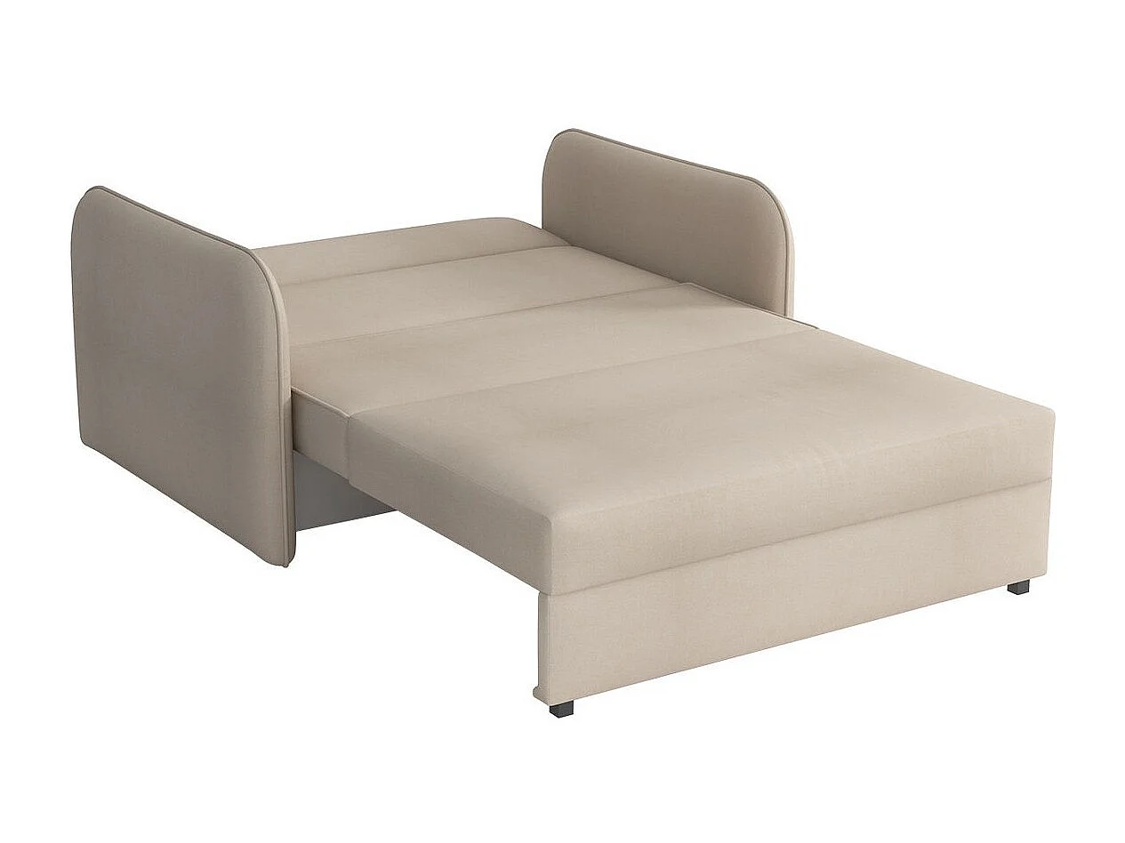 Canapé convertible Columbus 124, Disponible, 85x127x98cm, Mobilier déjà assemblé