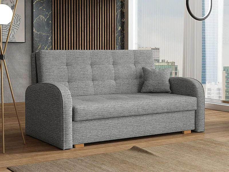 Canapé convertible Columbus 116, Disponible, 85x153x98cm, Mobilier déjà assemblé