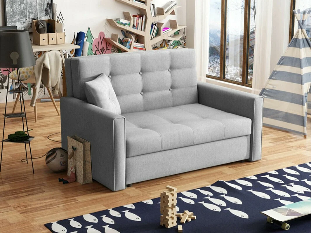 Sofá-cama Columbus 100, Almacenaje, 85x133x98cm, Muebles ya montados