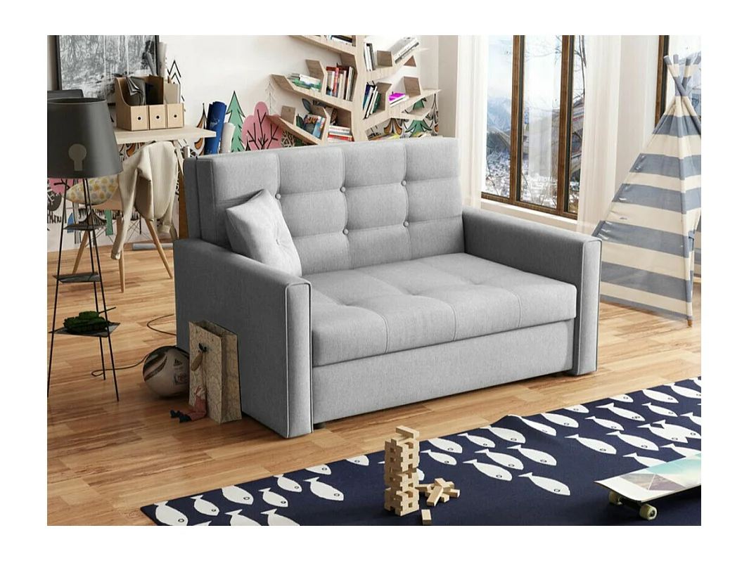 Canapé convertible Columbus 100, Boîte de literie, 85x133x98cm, Mobilier déjà assemblé