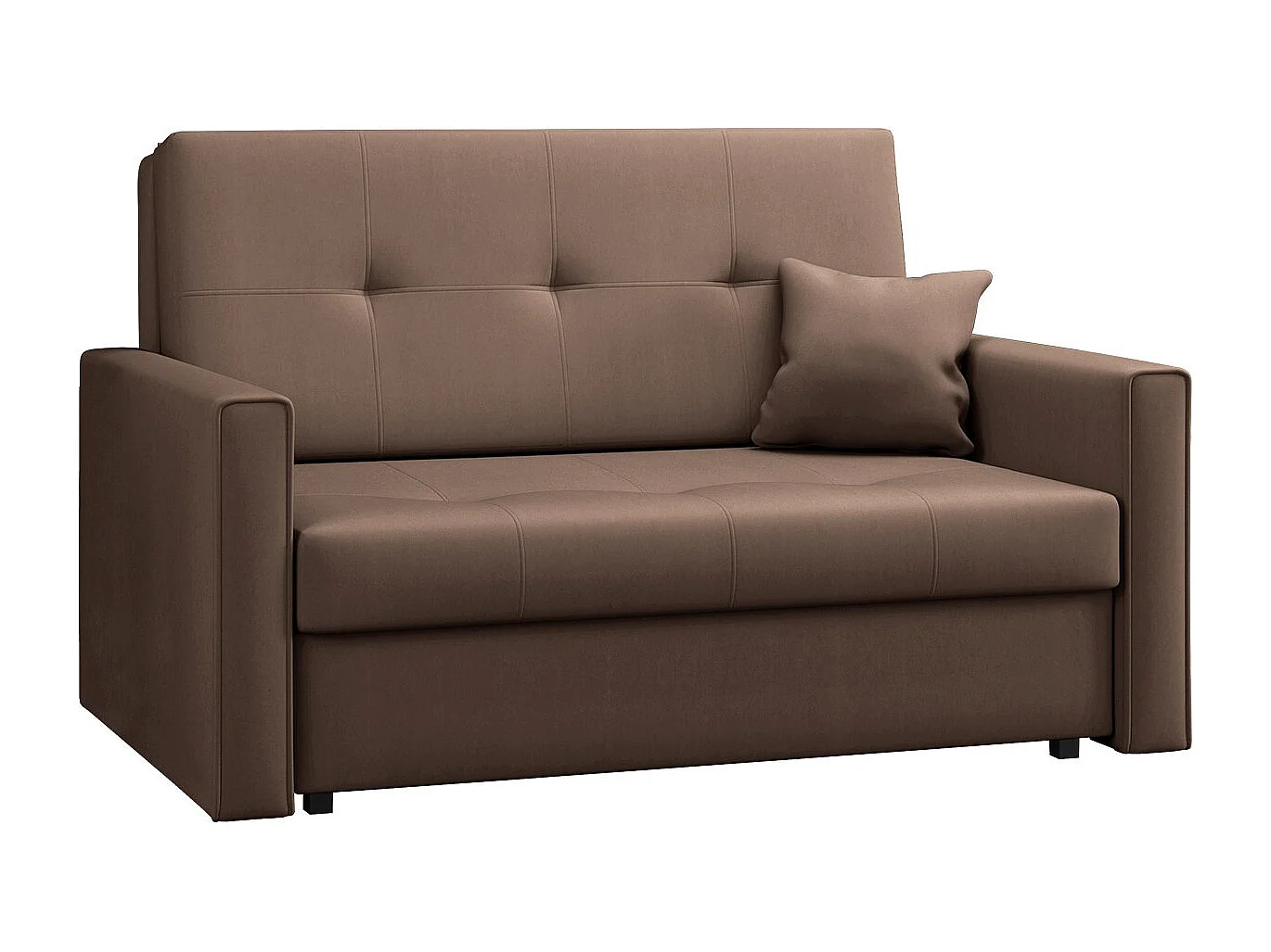 Sofá-cama Columbus 105, Almacenaje, 85x133x98cm, Muebles ya montados