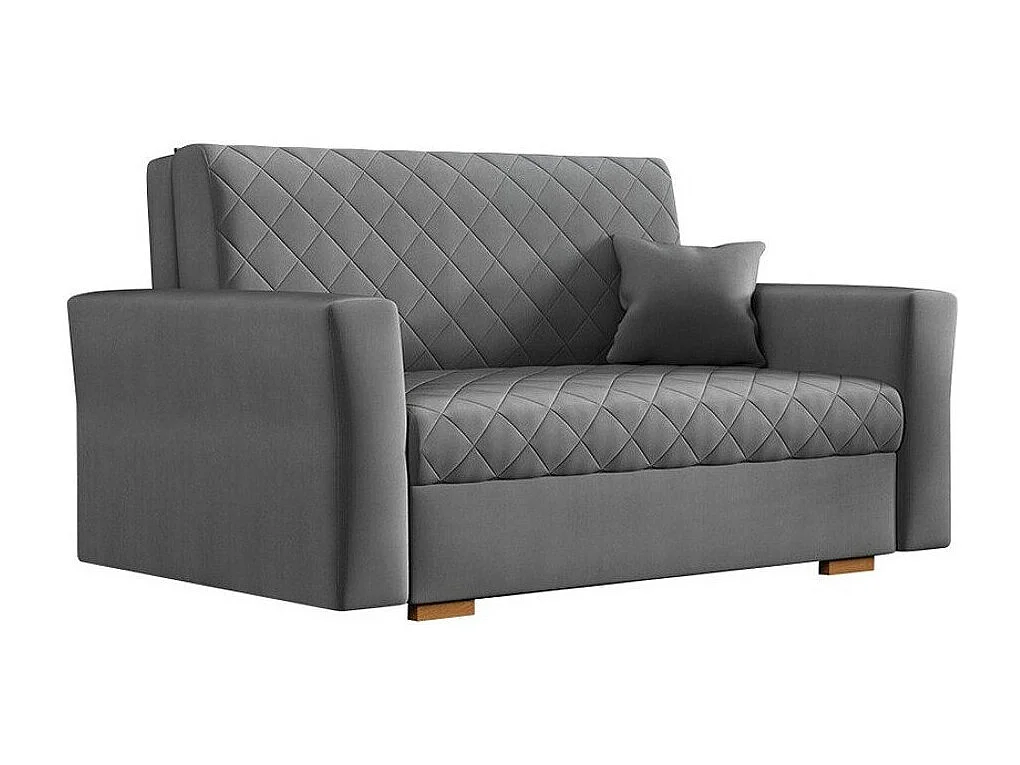 Canapé convertible Columbus 146, Boîte de literie, 85x145x98cm, Mobilier déjà assemblé