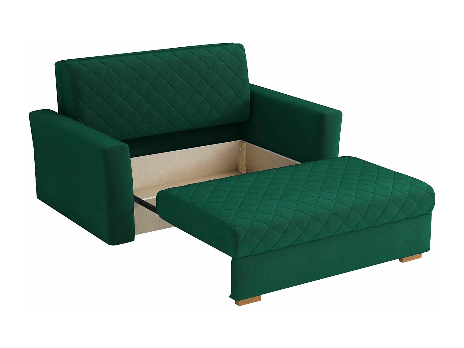 Sofá-cama Columbus 146, Cama com arrumação, 9x15x10cm