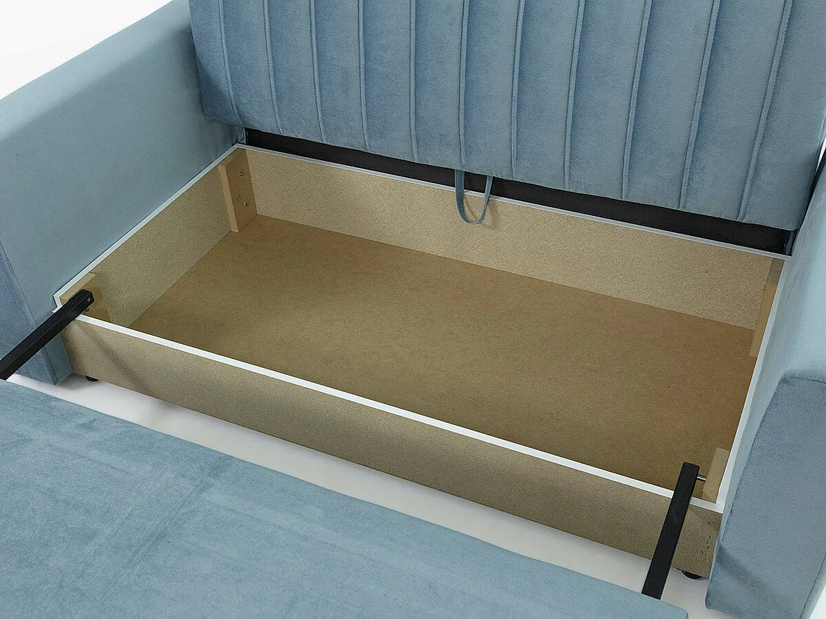 Sofá cama Orinen III, Almacenaje, Muebles ya montados, 8x16x10cm