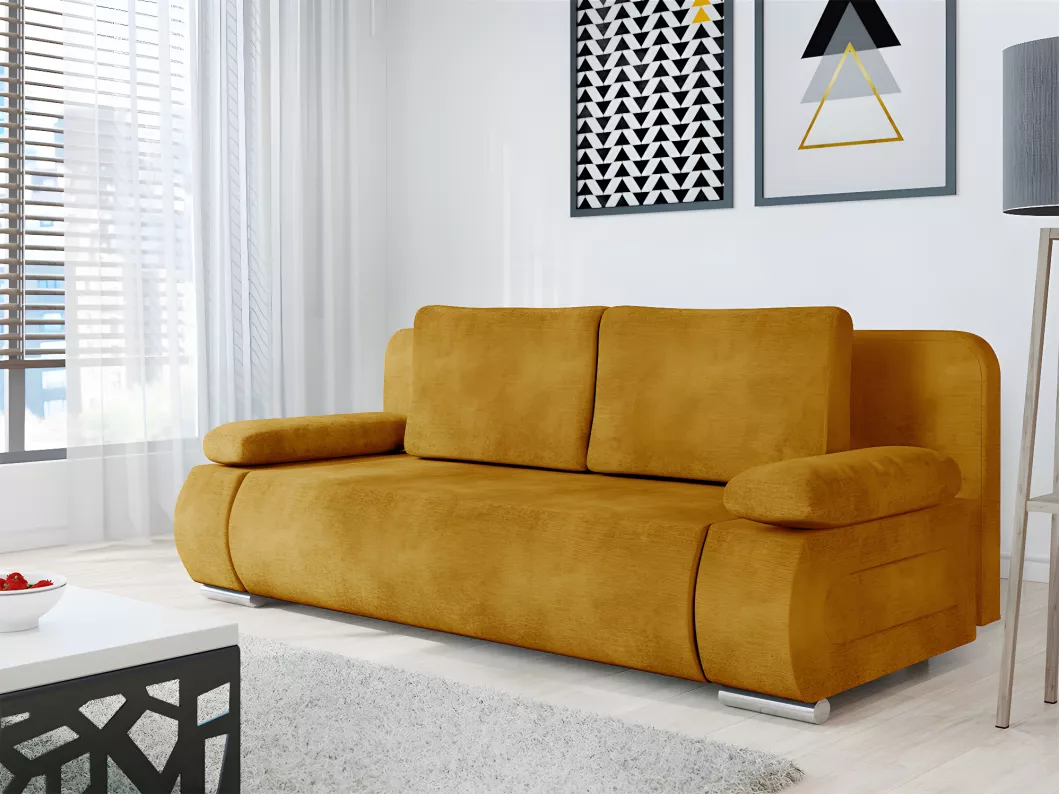 Kauf Unique Sofa mit Schlaffunktion und Bettkasten - 200x90x77 cm - Wave 05 - Emma