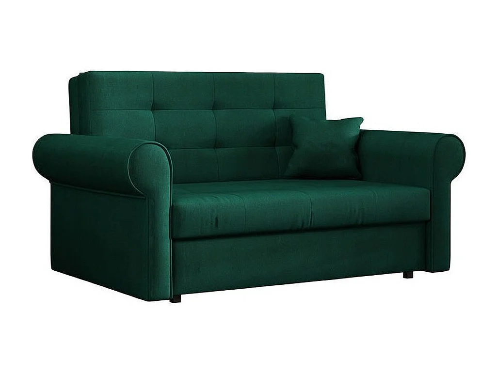 Sofá-cama Columbus 128, Almacenaje, 85x148x98cm, Muebles ya montados