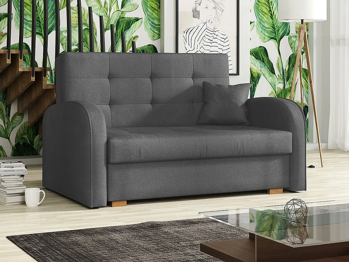 Canapé convertible Columbus 115, Disponible, 85x133x98cm, Mobilier déjà assemblé