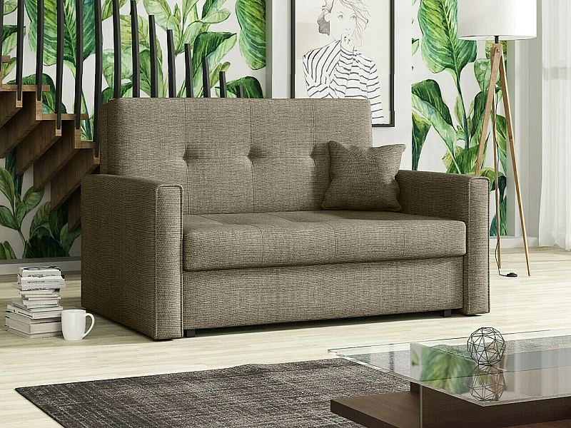 Canapé convertible Columbus 105, Disponible, 85x133x98cm, Mobilier déjà assemblé
