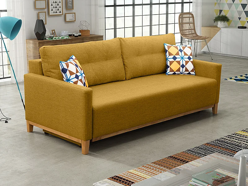 Canapé convertible Kingsport 107, Boîte de literie, 91x213x101cm