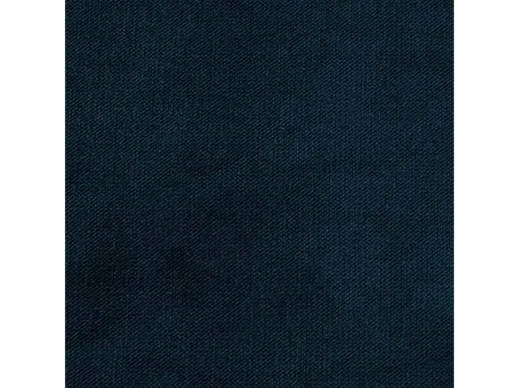 Canapé convertible clic-clac 2 places en tissu bleu EDINBURG 98x223x93 cm