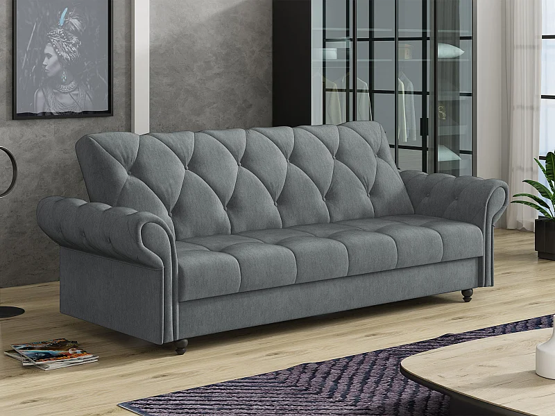 Canapé convertible Columbus 209, Disponible, 90x240x90cm