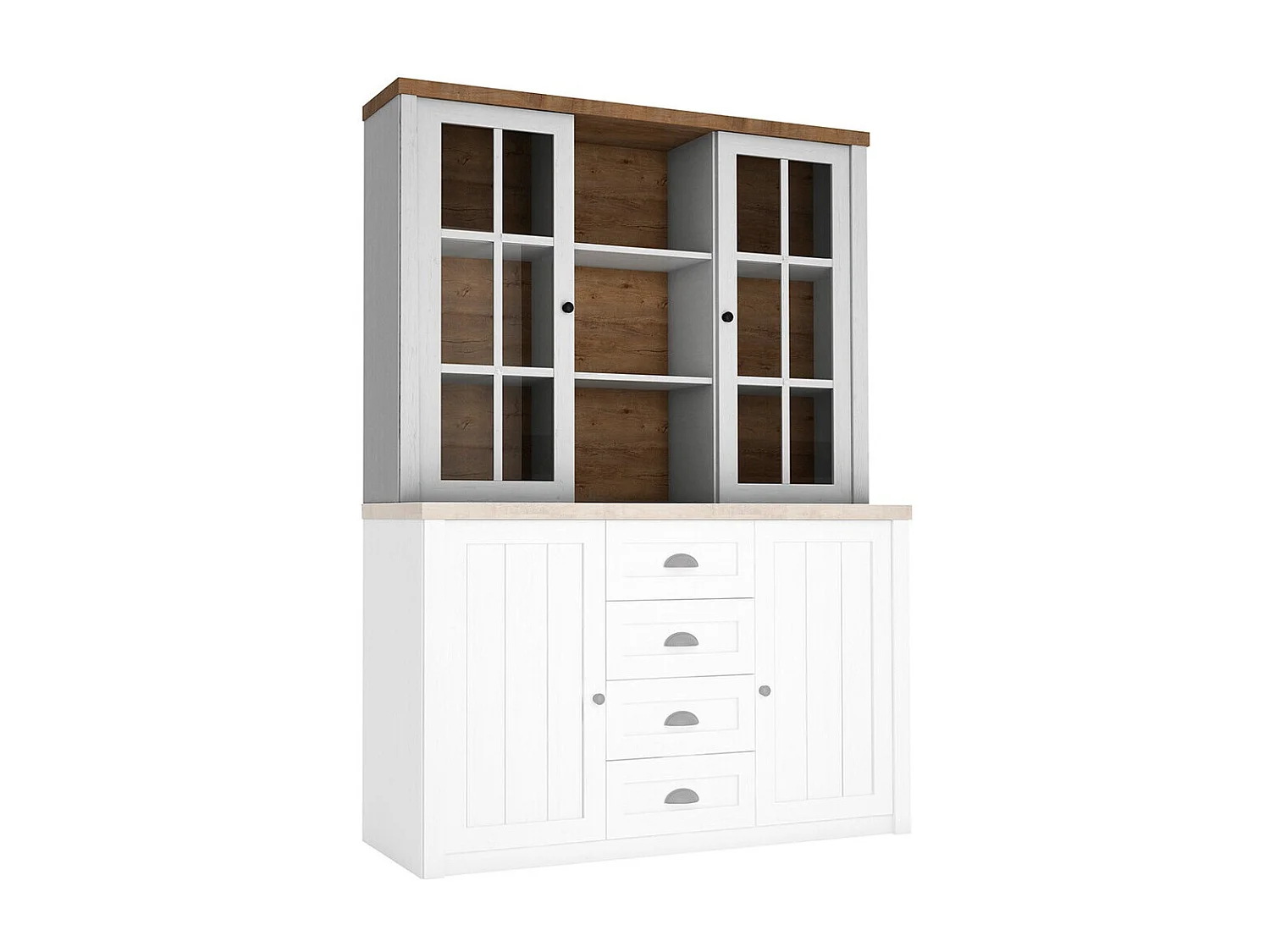 Expositor Ferdore 143, Com portas, O número de portas: 2, 111x130x35cm