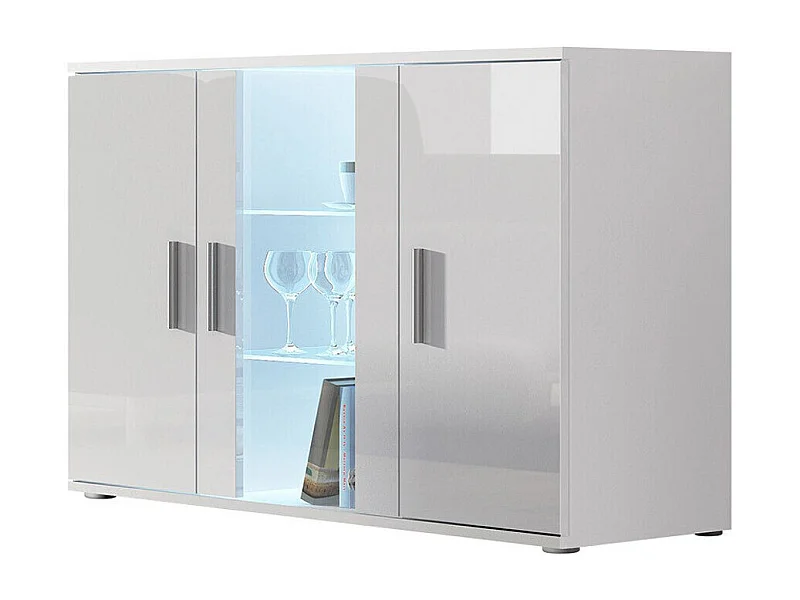 Expositor Tornola 106, Com portas, O número de portas: 3, 80x120x41cm