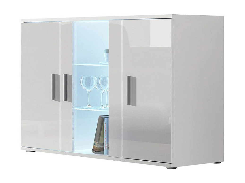 Expositor Tornola 106, Com portas, O número de portas: 3, 80x120x41cm