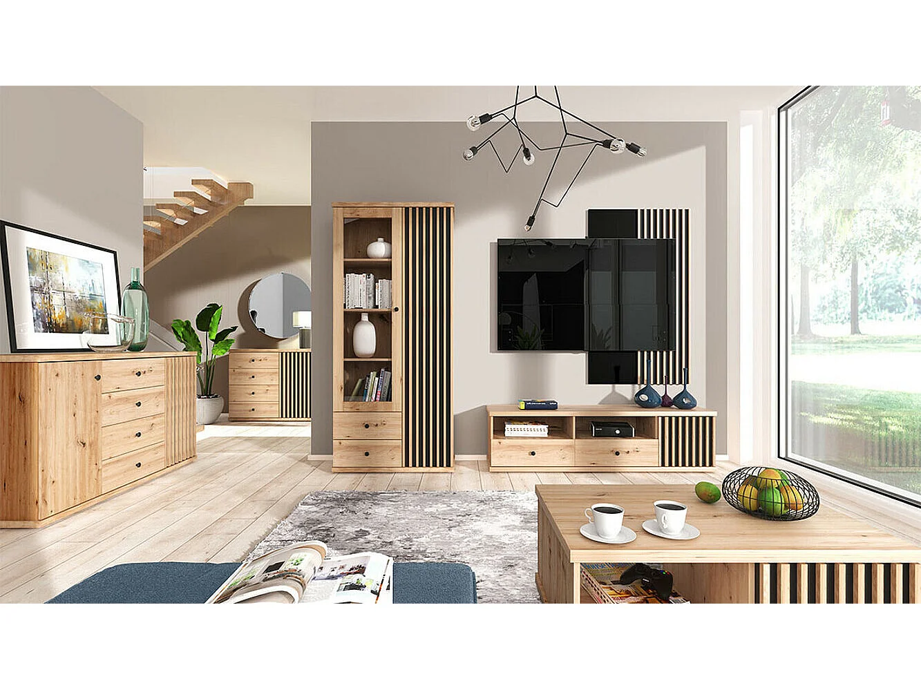 Estante Venmava 101, Pode ser fechado, Placa de aglomerado laminado