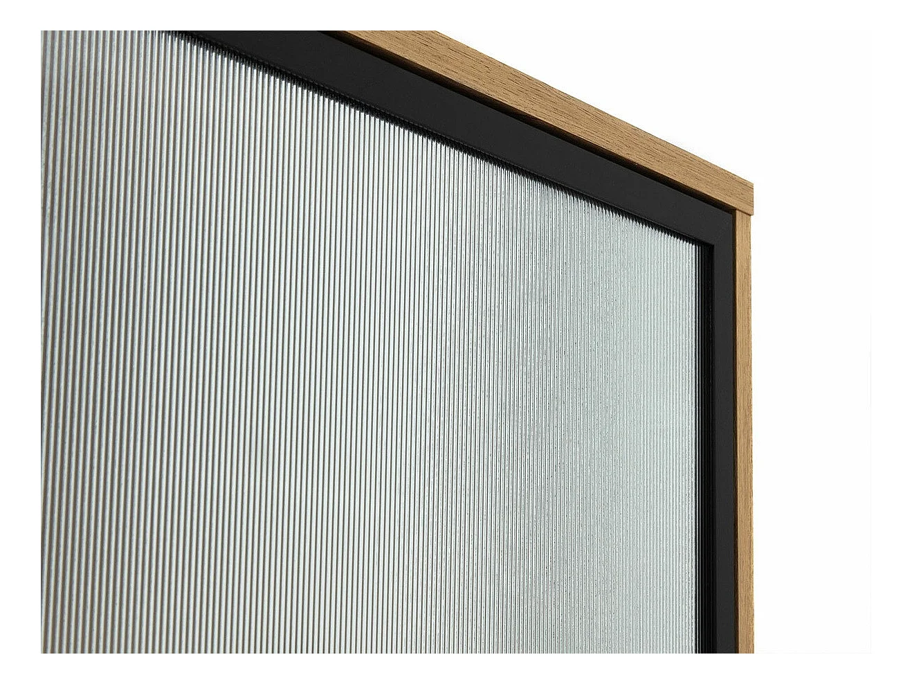 Étagère Comfivo 416, Avec des portes|Fermé|Avec tiroirs, Stratifié|Verre, 180x52x48cm