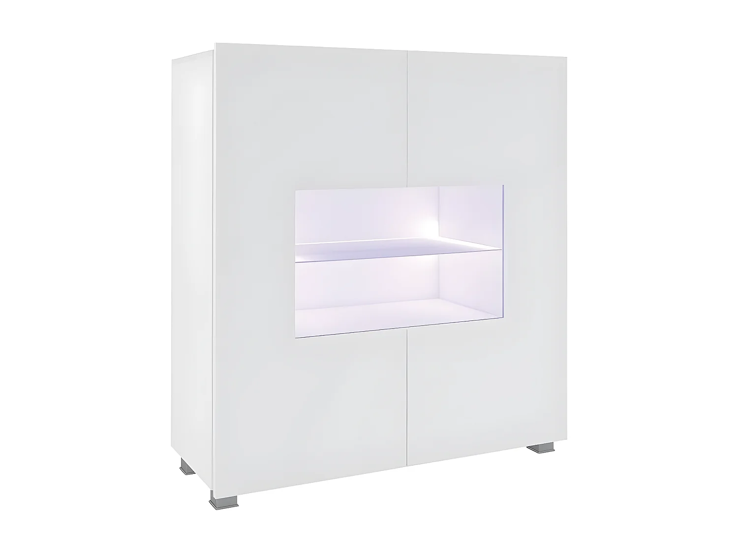 Expositor Tivdalu 100, Com portas, O número de portas: 2, 107x100x35cm