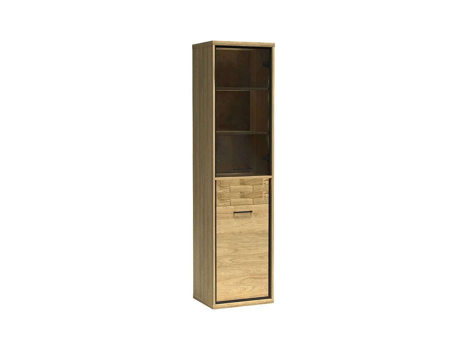 Scaffale Etrmoni 108, Chiuso|Con cassetti|Con porte, Truciolare laminato, 197x50x41cm