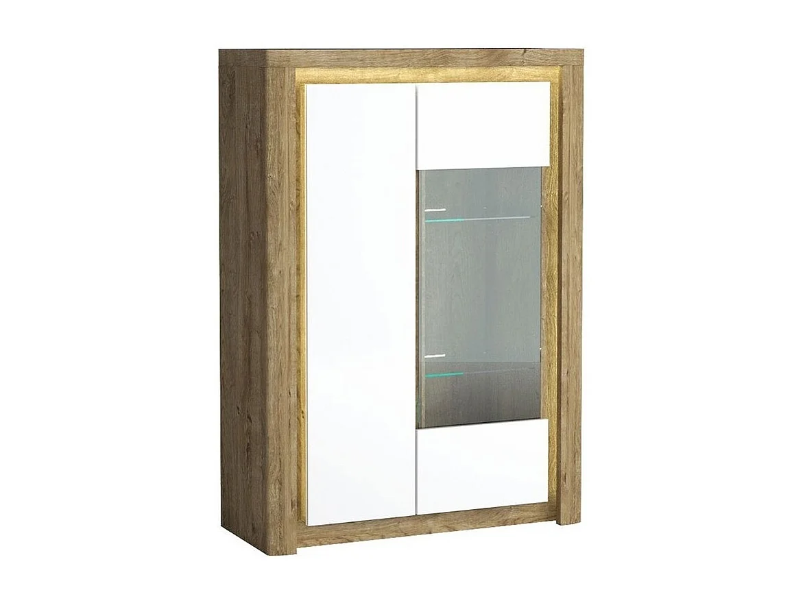 Estante Etrmona 104, Com portas, Vidro temperado, Número de portas: 2