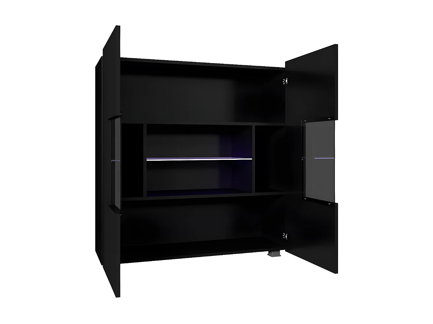 Aparador Tivdalu 100, Roble dorado, 107x100cm, Número de puertas: 235cm