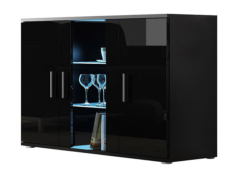 Expositor Tornola 106, Com portas, O número de portas: 3, 80x120x41cm