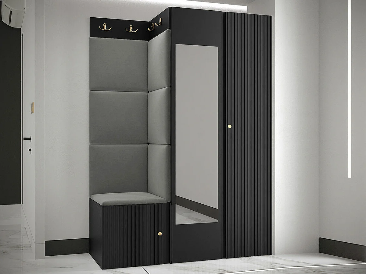 Conjunto para corredor Hartford 388, Espelho, 19x12x5cm