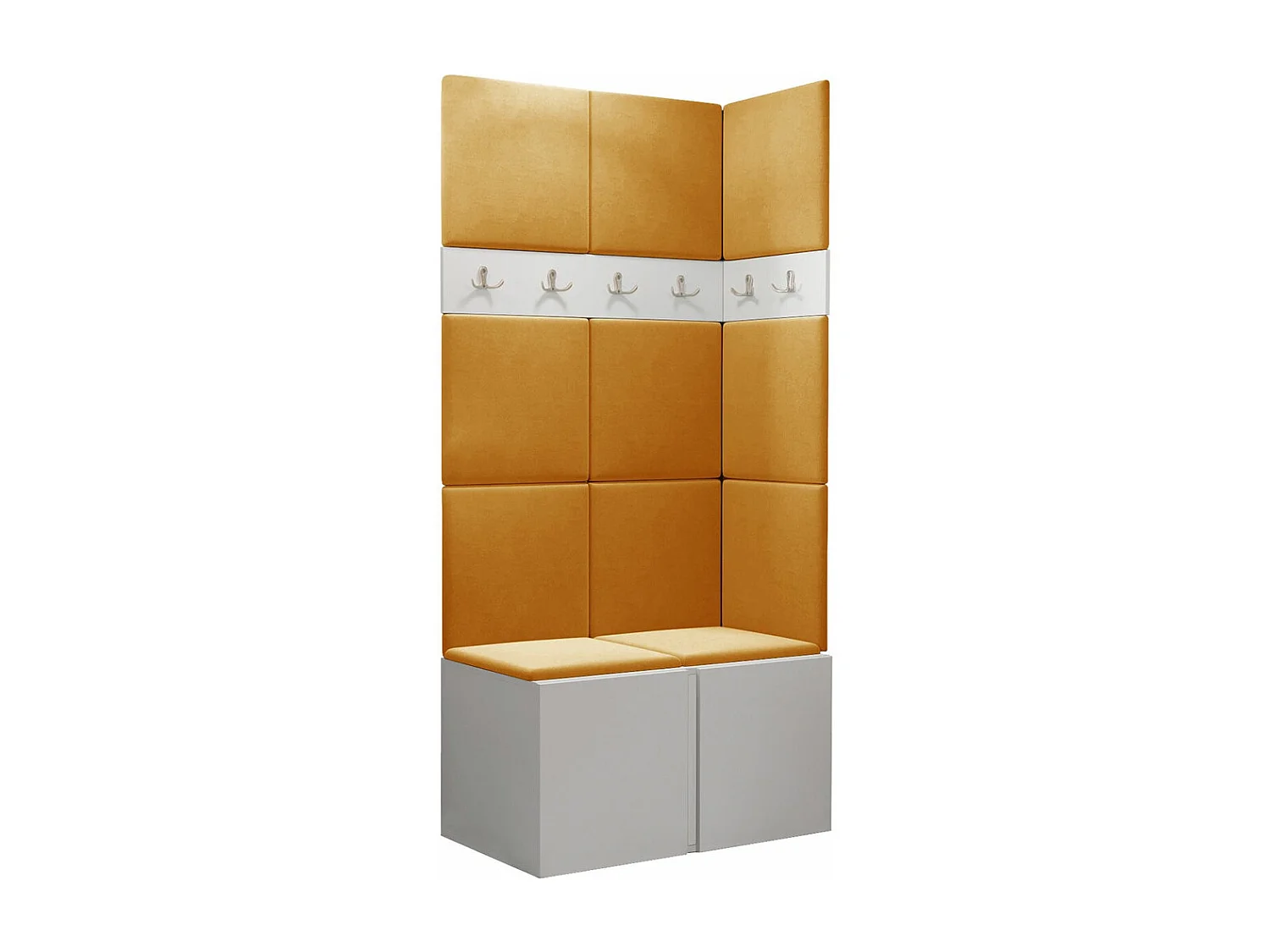 Conjunto para corredor Hartford 264, Tecido, 19x8x5cm