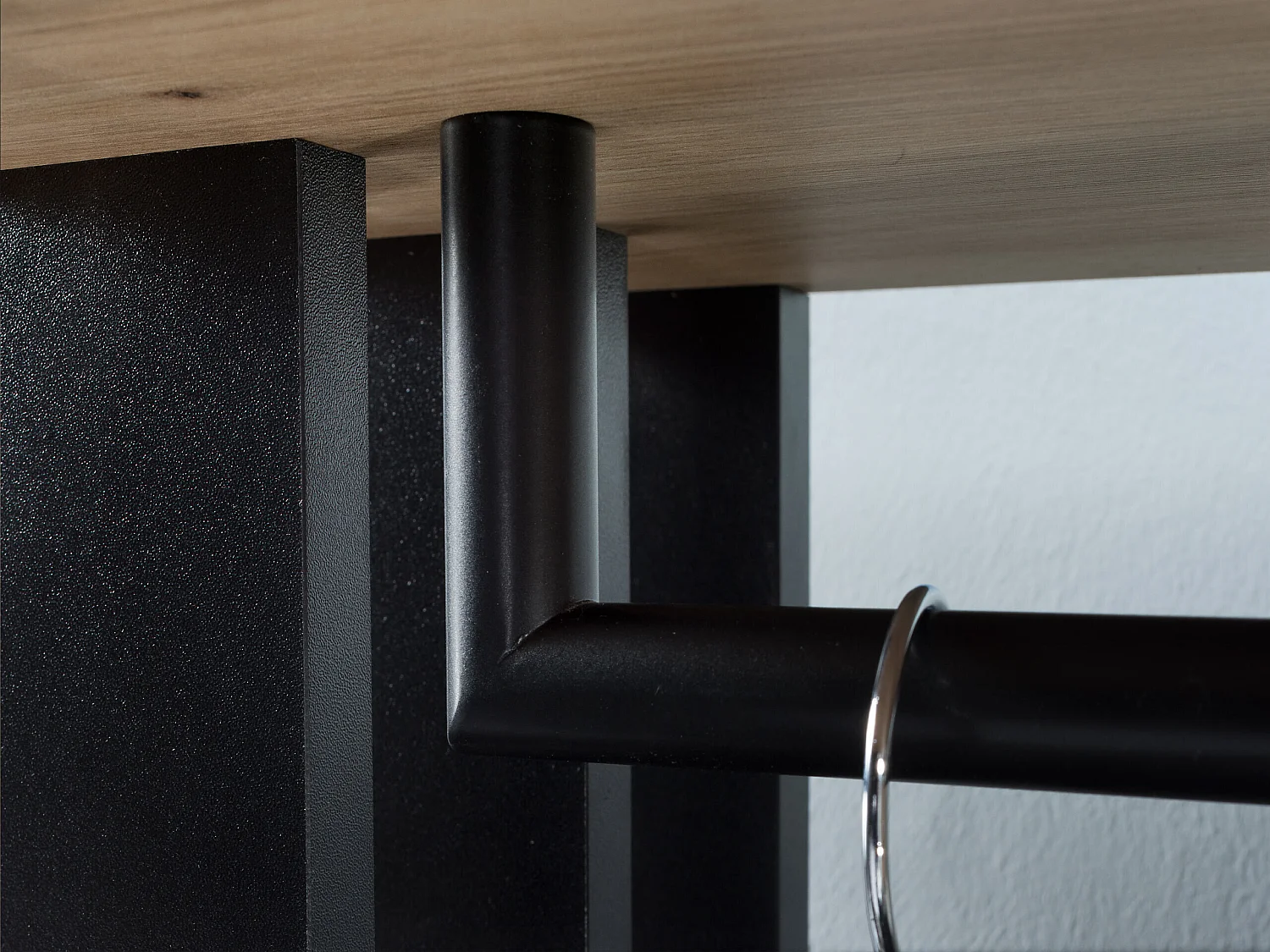 Conjunto pasillo Stanton 145, 190x100x33cm, Espejo, Roble Artisan, Aglomerado laminado
