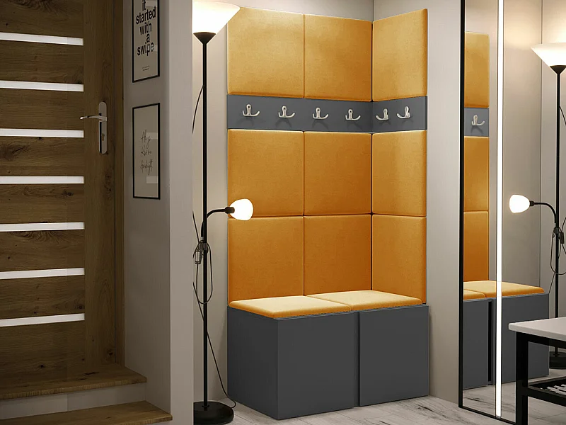 Conjunto para corredor Hartford 264, Tecido, 19x8x5cm