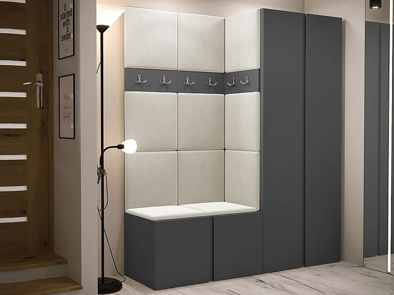 Conjunto para corredor Hartford 266, Colocado, 19x16x5cm