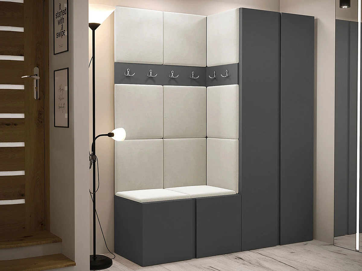 Conjunto para corredor Hartford 266, Colocado, 19x16x5cm