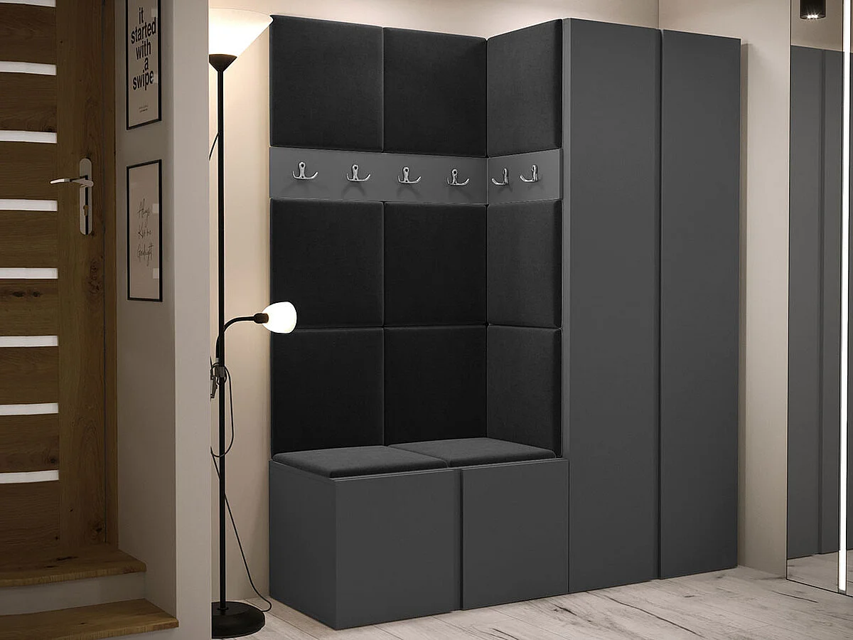 Conjunto para corredor Hartford 266, Tecido, Colocado, 19x16x5cm