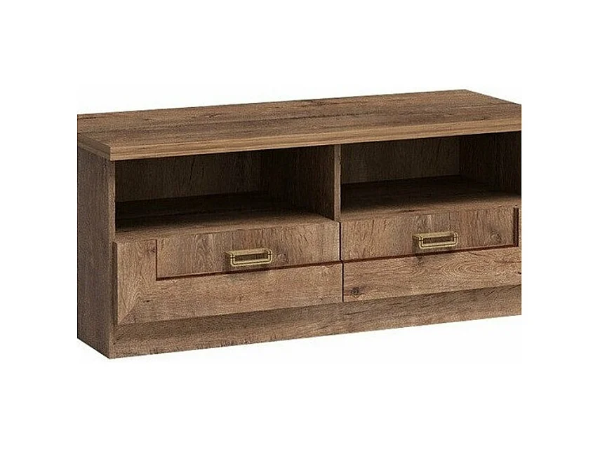 Mueble TV Stanton B110, Lefkas roble, Número de cajones: 2.00, 118x51x50cm