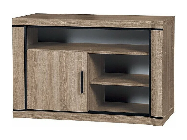 Mueble TV Stanton D110, Roble Sonoma, Número de puertas: 1.00, 107x72x50cm