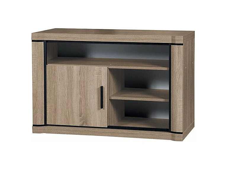 Mueble TV Stanton D110, Roble Sonoma, Número de puertas: 1.00, 107x72x50cm